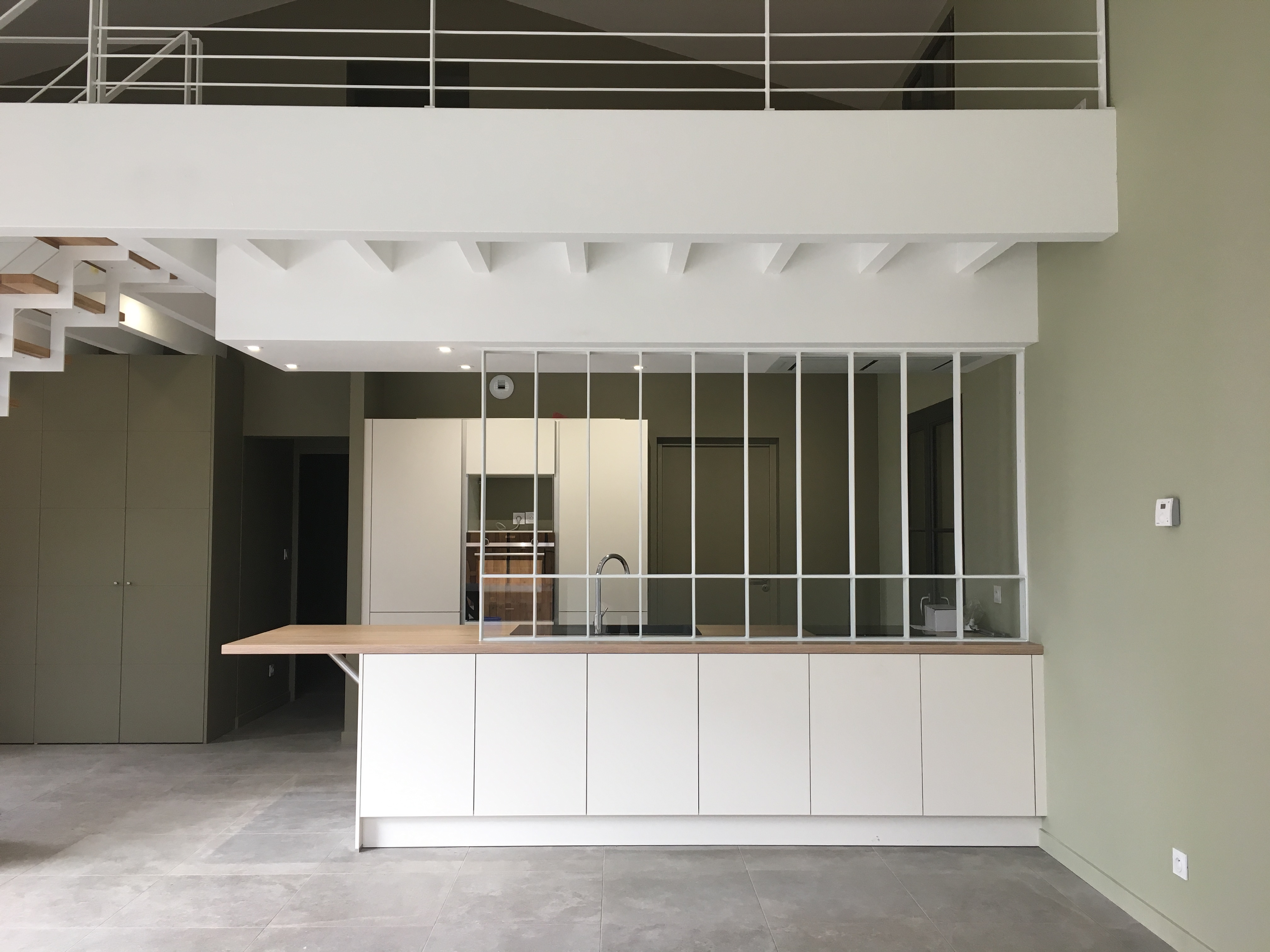 Intérieur de maison d'architecte à Toulouse